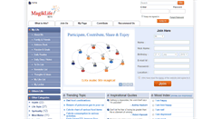Desktop Screenshot of magiklife.com